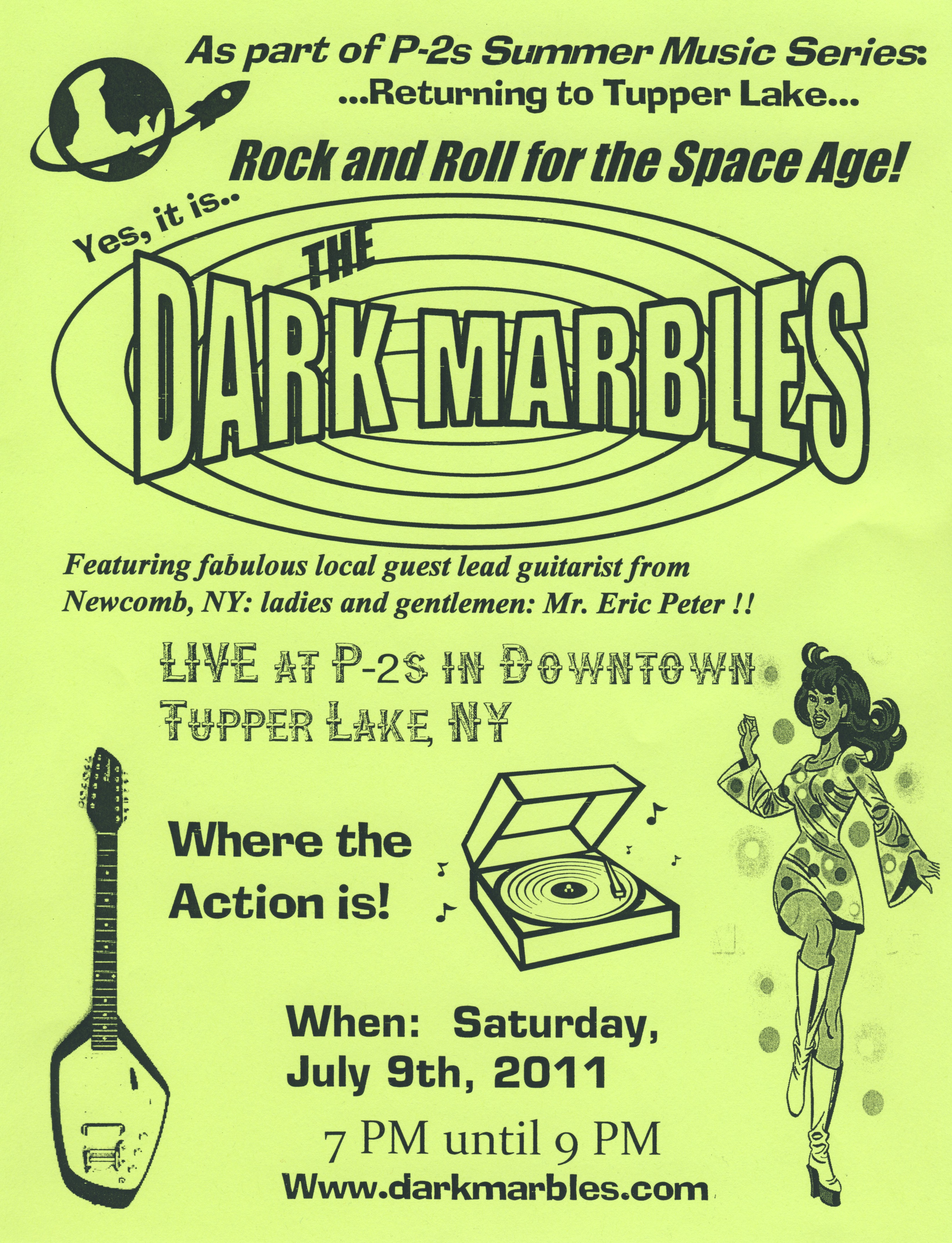 The Dark Marbles Rock N Roll for the Space Age